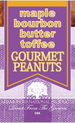 Big John's Maple Bourbon Butter Toffee Gourmet Peanuts