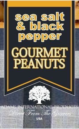 Big John's Sea Salt & Black Pepper Gourmet Peanuts